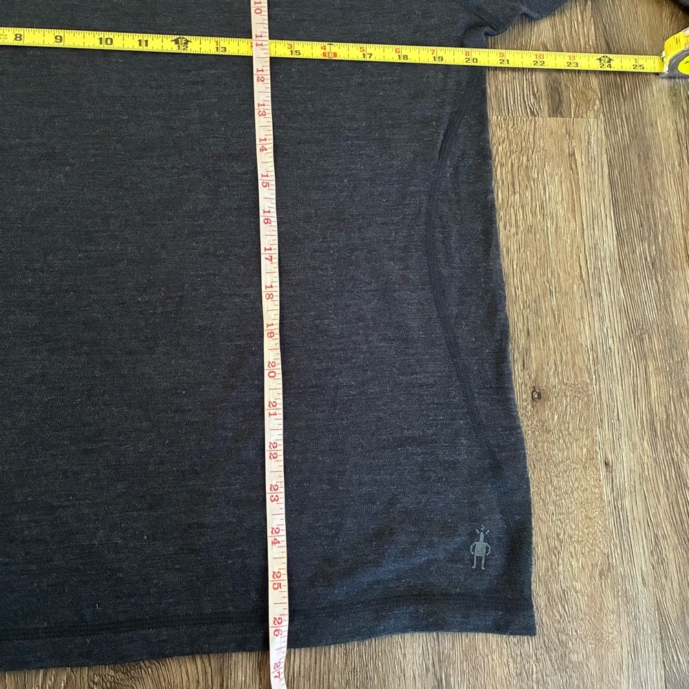Smartwool Merino Wool 250 Long Sleeve Shirt Grey - Picture 5 of 5